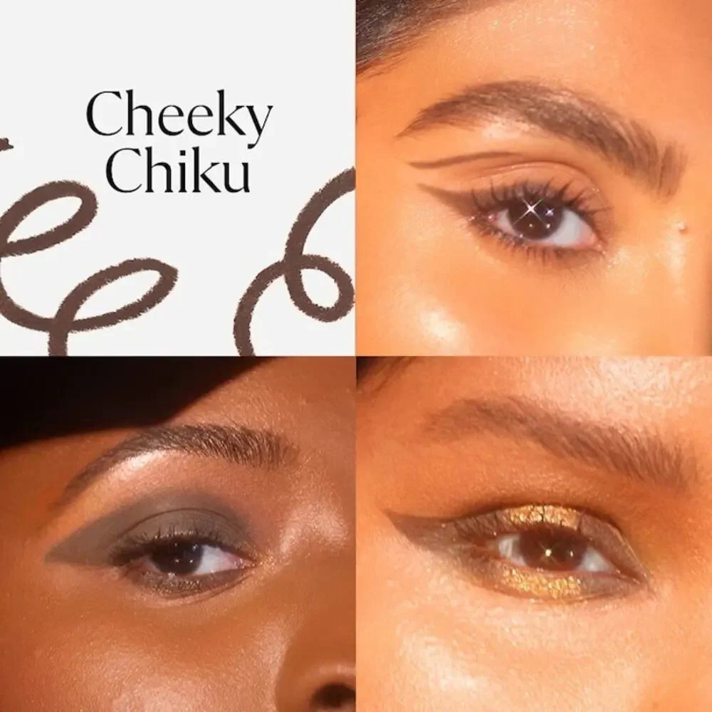 Kulfi Underlined Kajal Clean‎ Waterproof Long-Wear Eyeliner Brown Cheeky Chiku